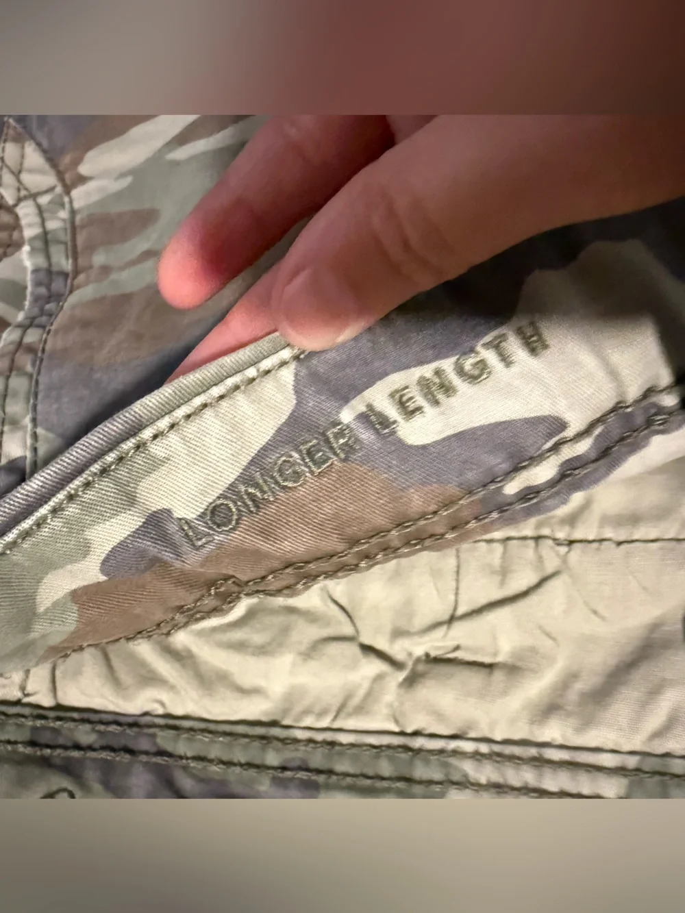 American Eagle Camo Cargo Shorts Mens 40 Longer Length 11